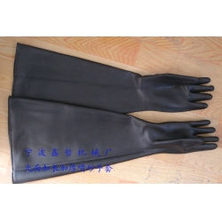 XZ-65噴砂手套，光面橡膠手套，噴砂專用手套
