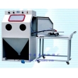 XZ-9080F推車轉(zhuǎn)盤噴砂機(jī)，轉(zhuǎn)盤式噴砂機(jī)，手動噴砂機(jī)